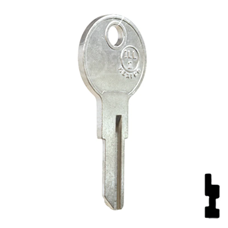 Uncut NP Key Blank | Illinois | ILL2, 1043C - Image 16