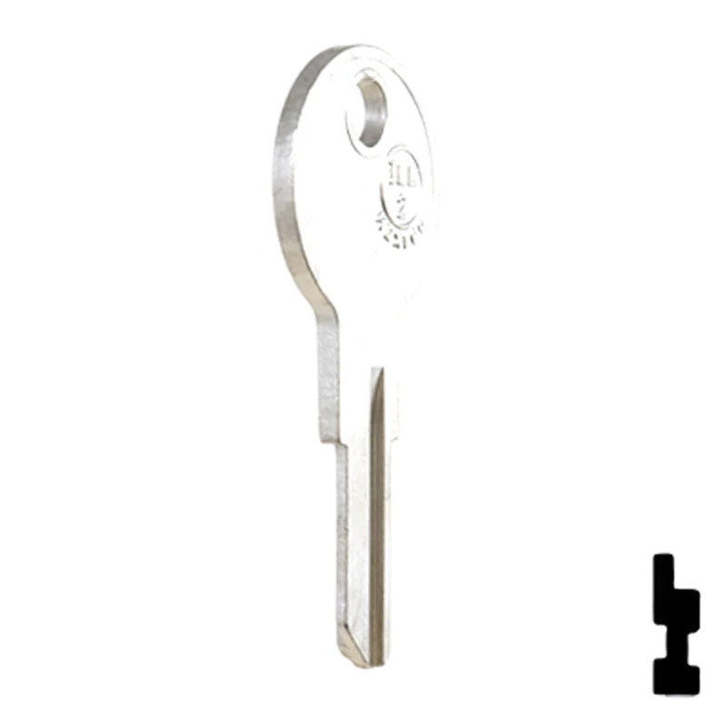 Uncut NP Key Blank | Illinois | ILL2, 1043C - Image 17