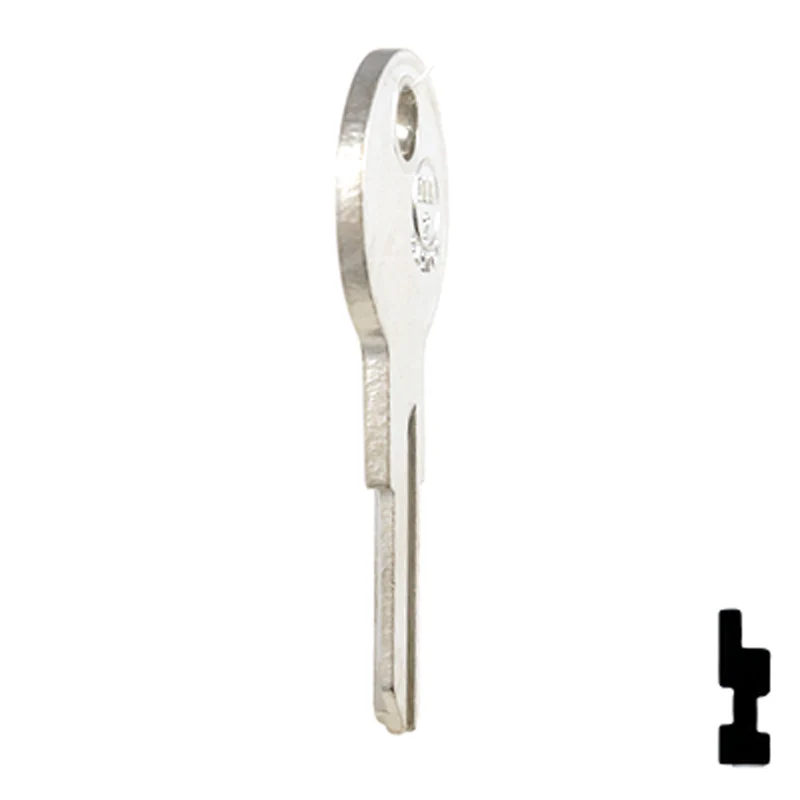 Uncut NP Key Blank | Illinois | ILL2, 1043C - Image 18