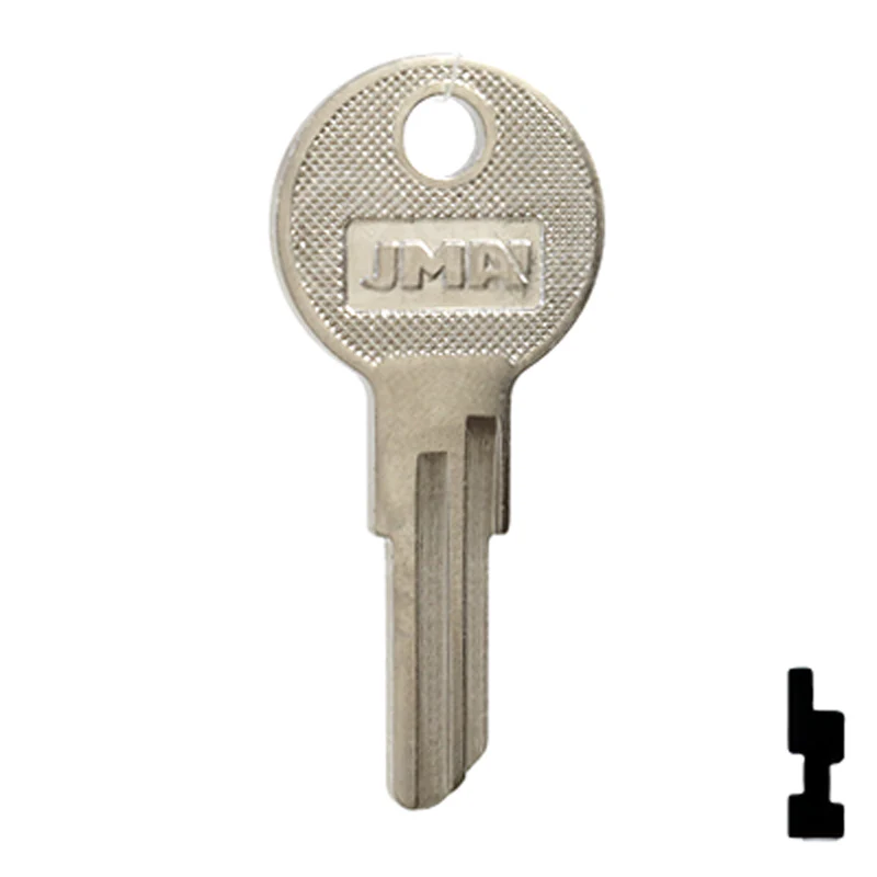 Uncut NP Key Blank | Illinois | ILL2, 1043C - Image 2