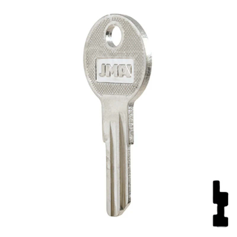 Uncut NP Key Blank | Illinois | ILL2, 1043C - Image 22