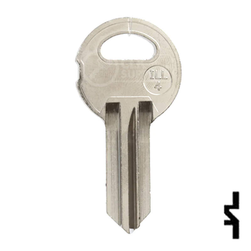 Uncut NP Key Blank | Illinois | ILL4, S1042ZM - Image 14