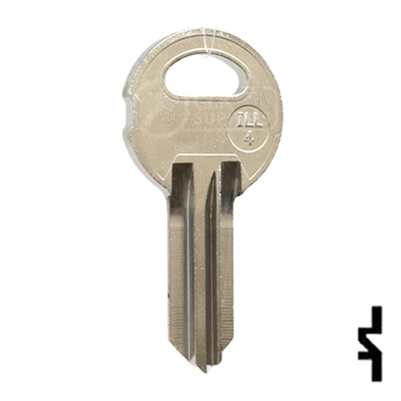Uncut NP Key Blank | Illinois | ILL4, S1042ZM - Image 15