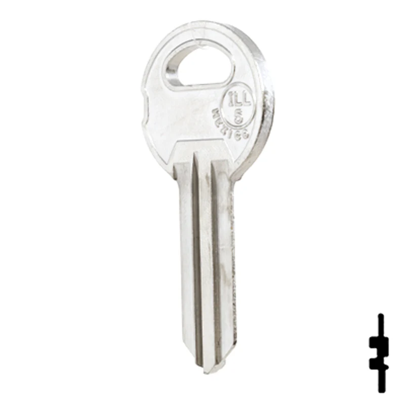 Uncut NP Key Blank | Illinois | ILL5, 1042A - Image 11
