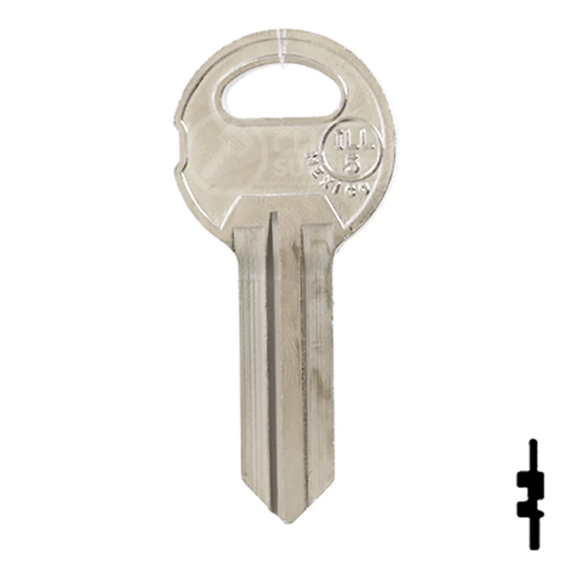 Uncut NP Key Blank | Illinois | ILL5, 1042A - Image 13