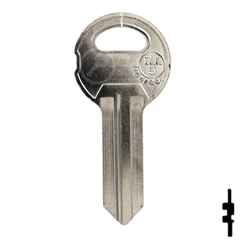 Uncut NP Key Blank | Illinois | ILL5, 1042A - Image 14