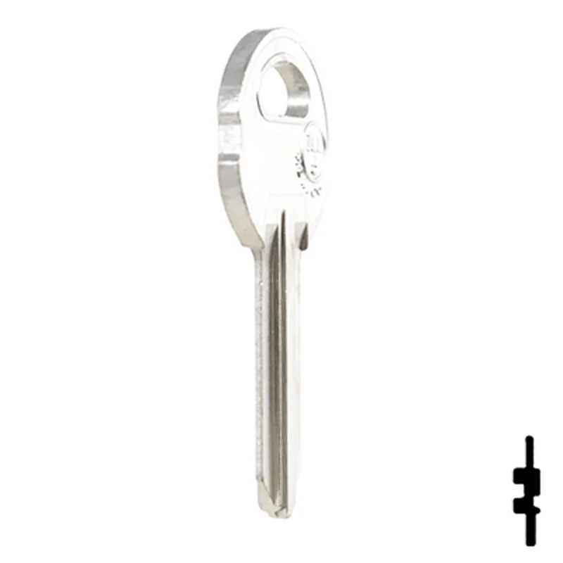 Uncut NP Key Blank | Illinois | ILL5, 1042A - Image 18