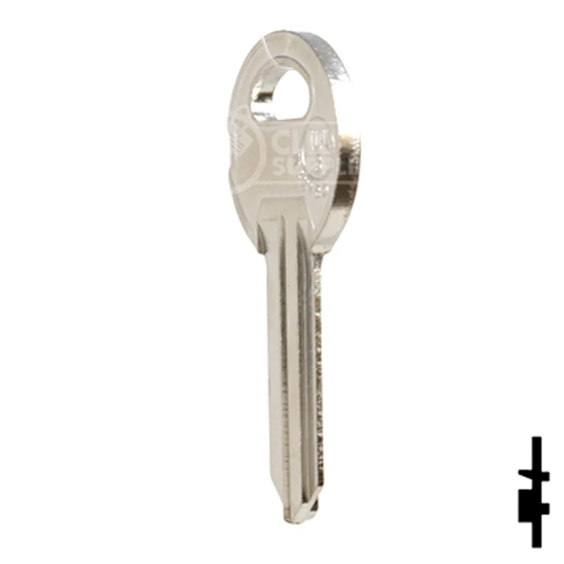 Uncut NP Key Blank | Illinois | ILL6, 1042B - Image 10