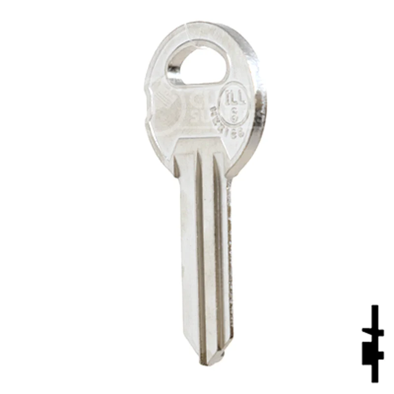 Uncut NP Key Blank | Illinois | ILL6, 1042B - Image 11