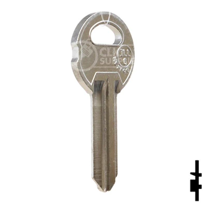 Uncut NP Key Blank | Illinois | ILL6, 1042B - Image 17