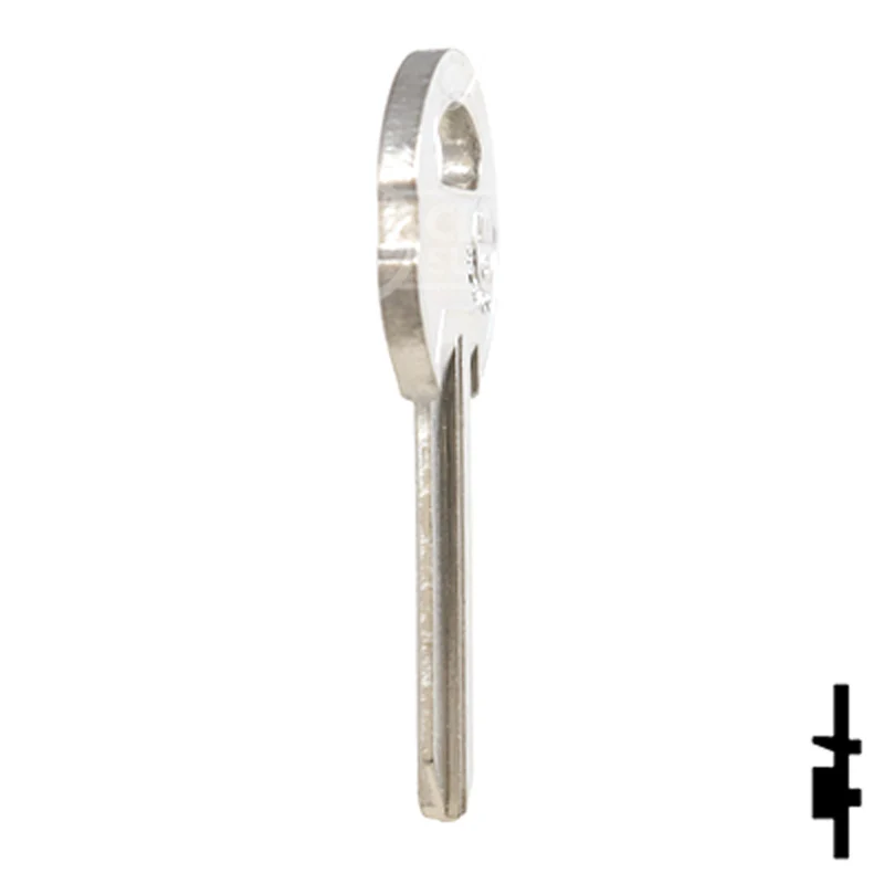 Uncut NP Key Blank | Illinois | ILL6, 1042B - Image 19