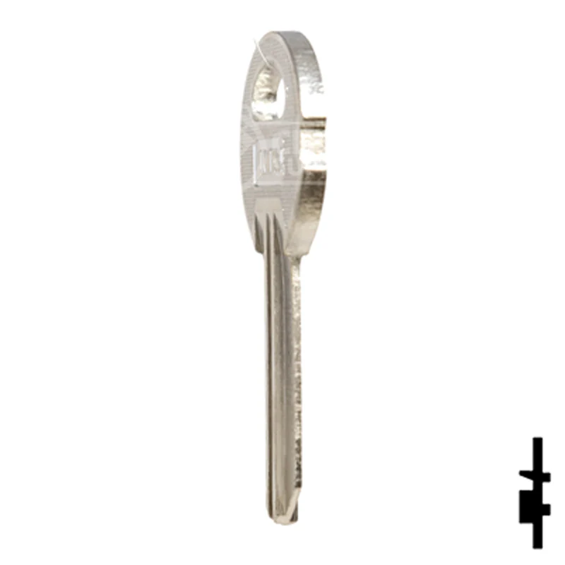 Uncut NP Key Blank | Illinois | ILL6, 1042B - Image 21