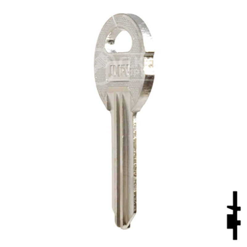 Uncut NP Key Blank | Illinois | ILL6, 1042B - Image 22