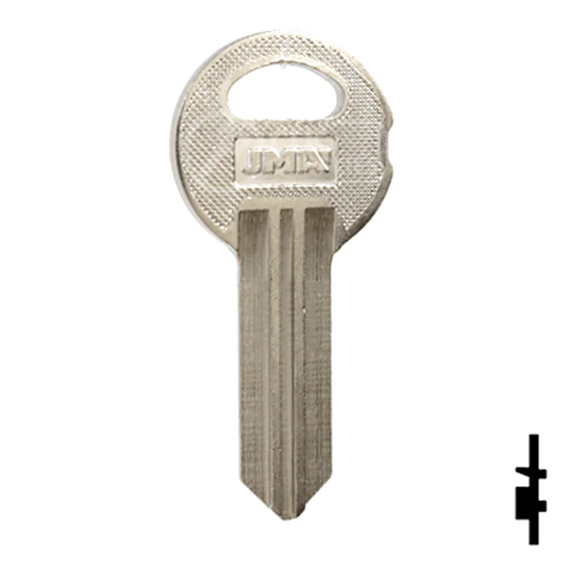Uncut NP Key Blank | Illinois | ILL6, 1042B - Image 3