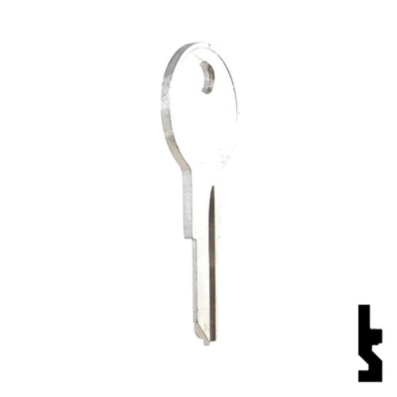 Uncut NP Key Blank | Illinois | ILL7, 1043D - Image 17
