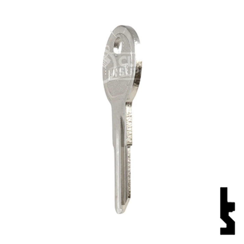Uncut NP Key Blank | Illinois | ILL7, 1043D - Image 21