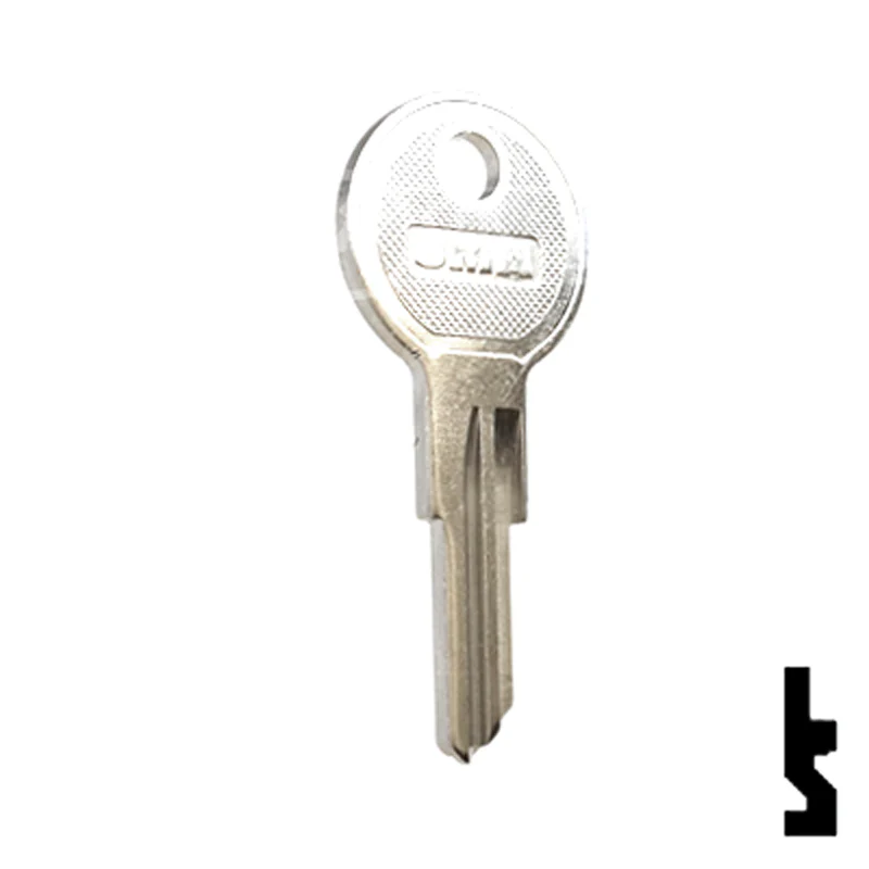 Uncut NP Key Blank | Illinois | ILL7, 1043D - Image 3