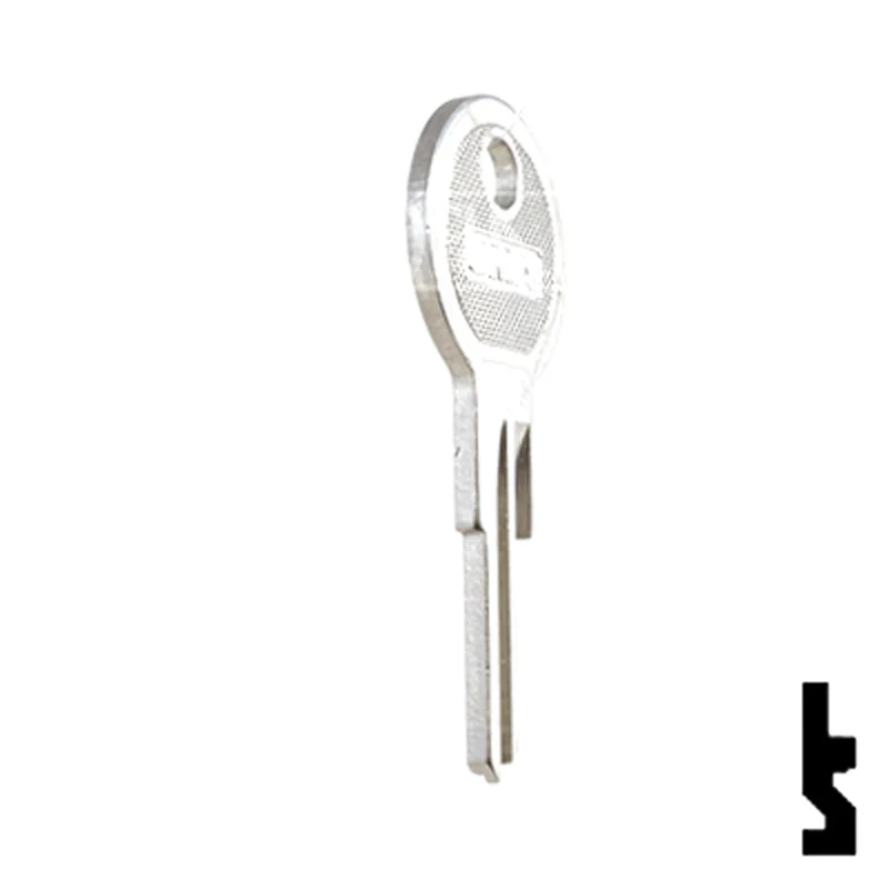 Uncut NP Key Blank | Illinois | ILL7, 1043D - Image 5