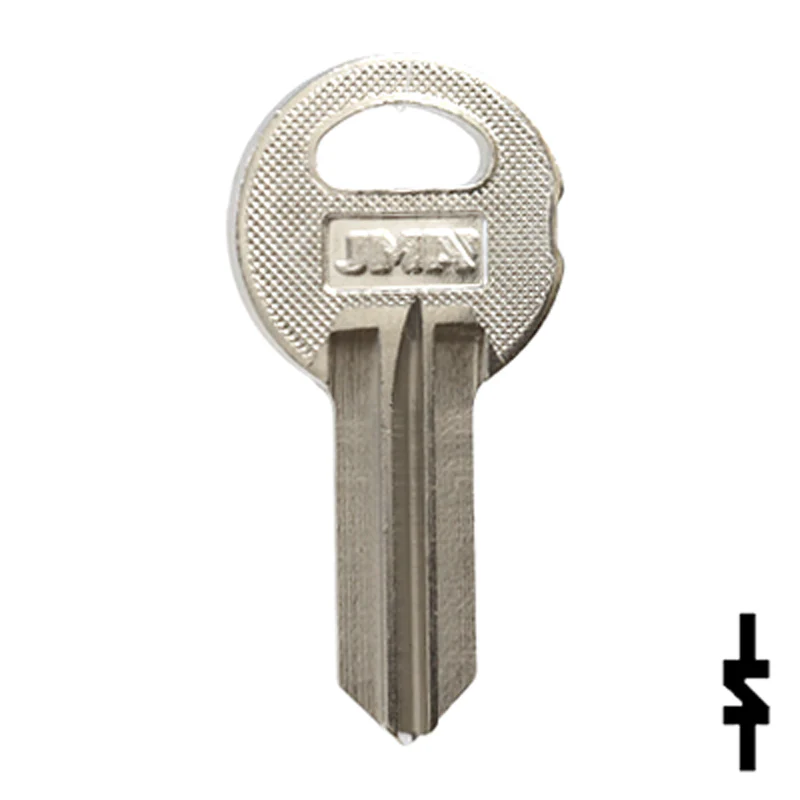 Uncut NP Key Blank | Illinois | ILL8, S1042ZP - Image 2