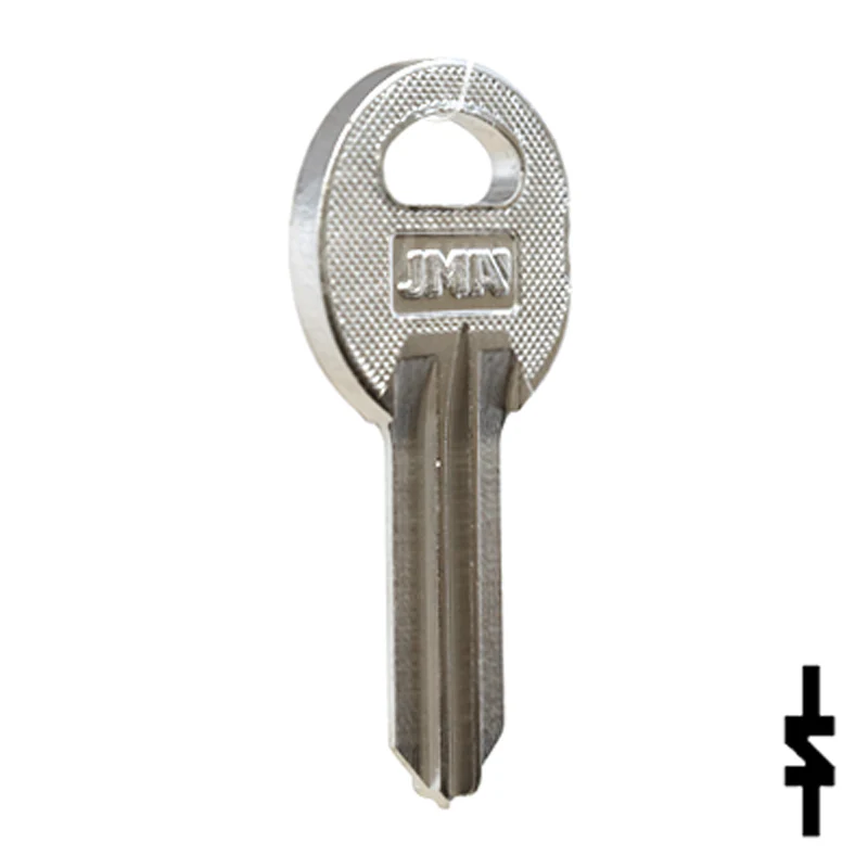 Uncut NP Key Blank | Illinois | ILL8, S1042ZP - Image 4