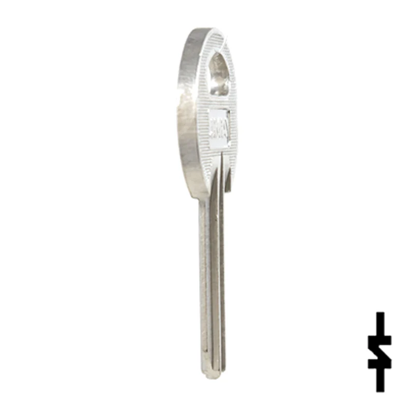 Uncut NP Key Blank | Illinois | ILL8, S1042ZP - Image 6