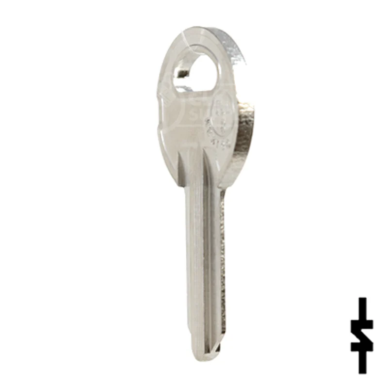 Uncut NP Key Blank | Illinois | ILL8, S1042ZP - Image 9