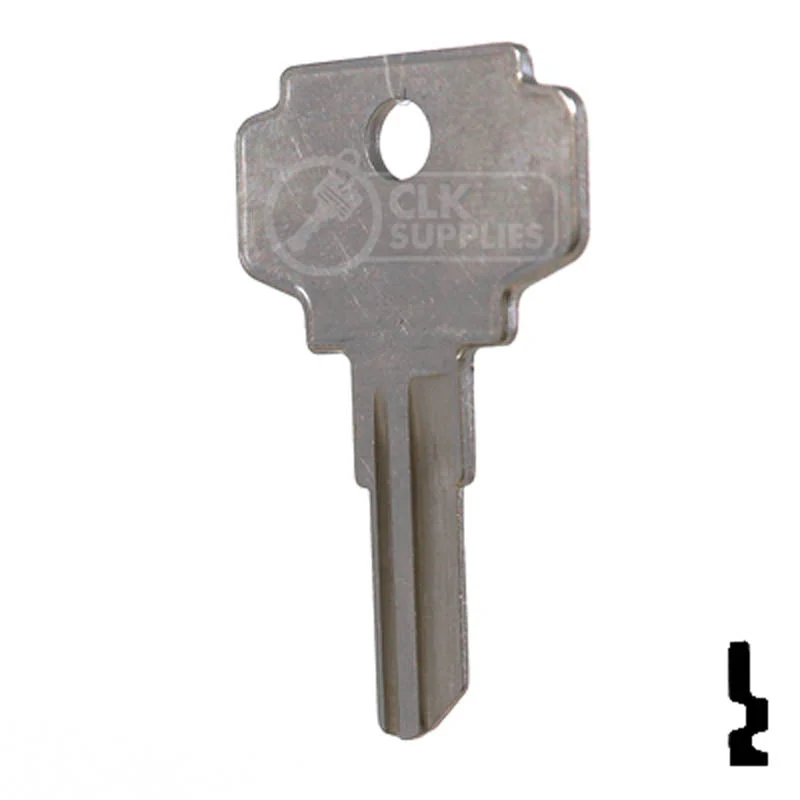 Uncut Key Blank | Bargman | IN24, K1054B - Image 10