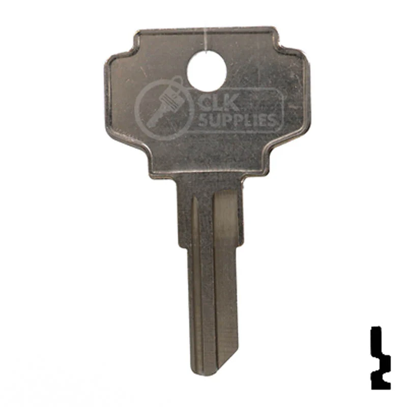 Uncut Key Blank | Bargman | IN24, K1054B - Image 12