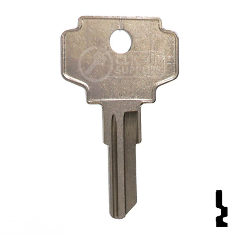 Uncut Key Blank | Bargman | IN24, K1054B - Image 13