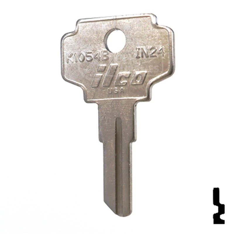 Uncut Key Blank | Bargman | IN24, K1054B - Image 23