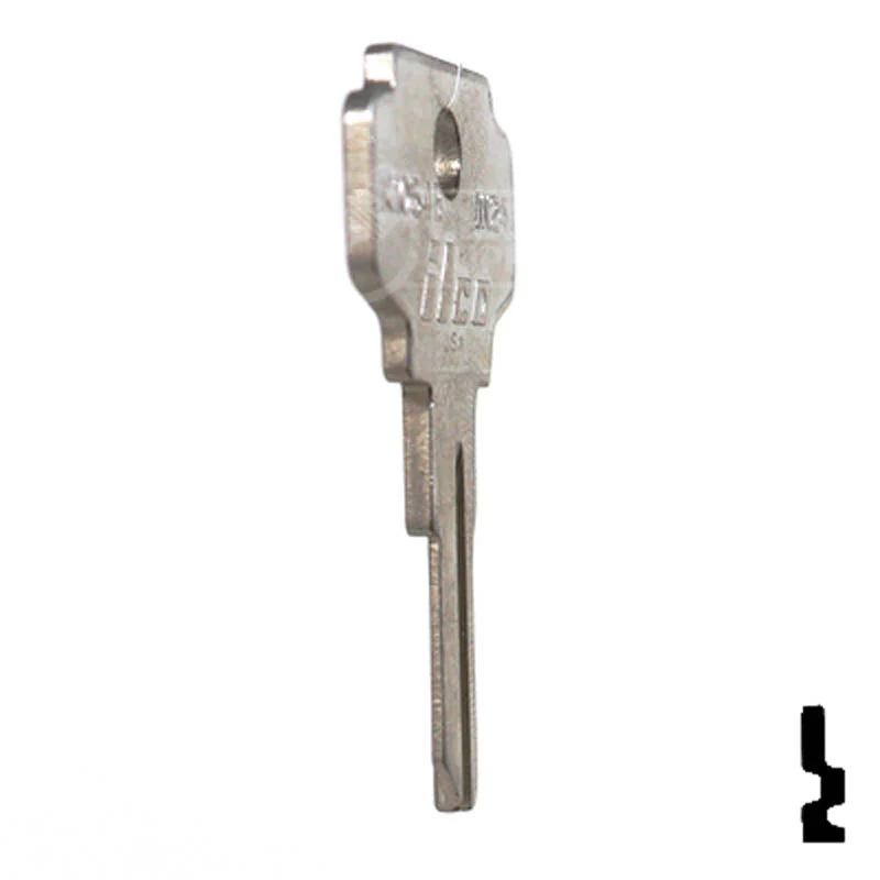 Uncut Key Blank | Bargman | IN24, K1054B - Image 5