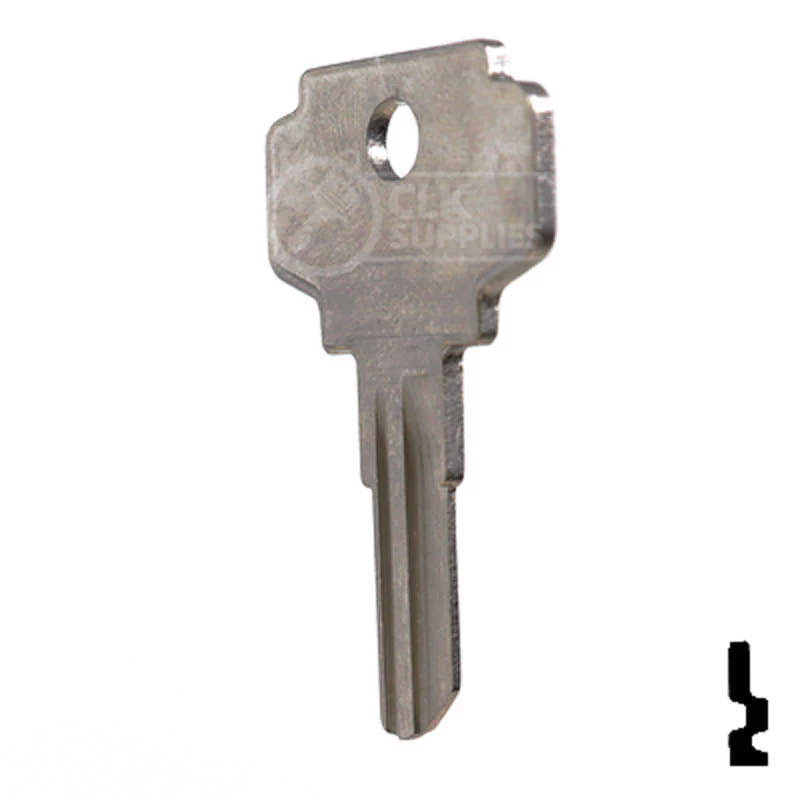 Uncut Key Blank | Bargman | IN24, K1054B - Image 9