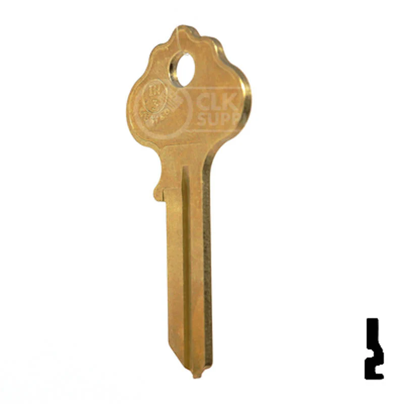 Uncut Key Blank | Independent | IN3, X1054K - Image 22