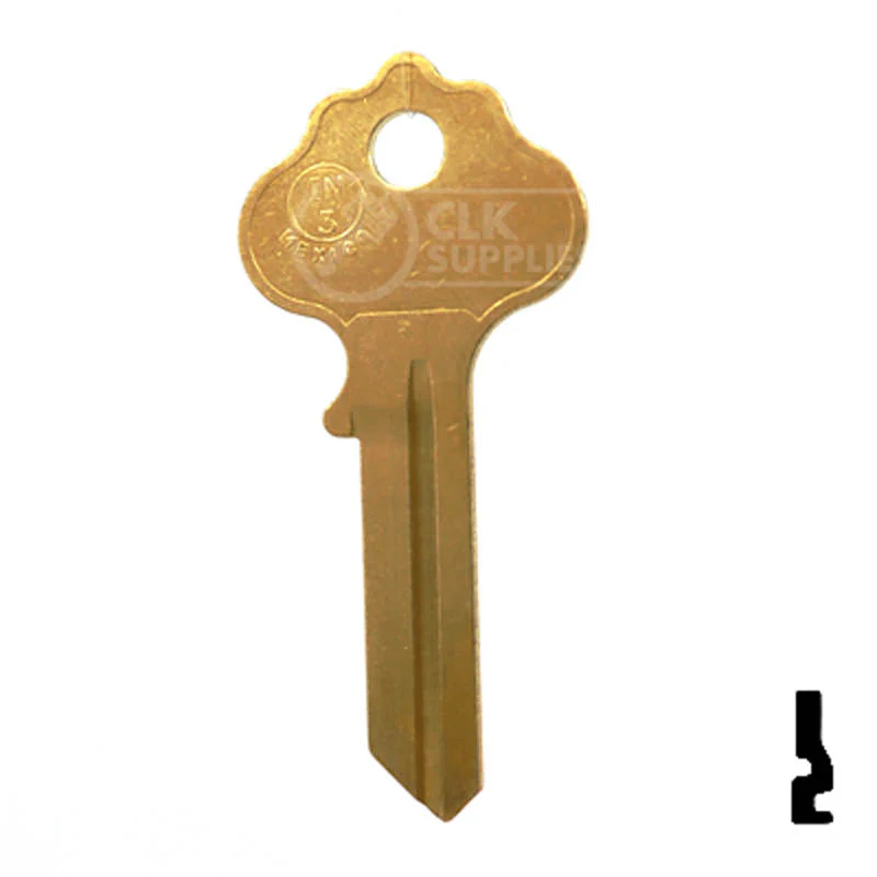 Uncut Key Blank | Independent | IN3, X1054K - Image 24