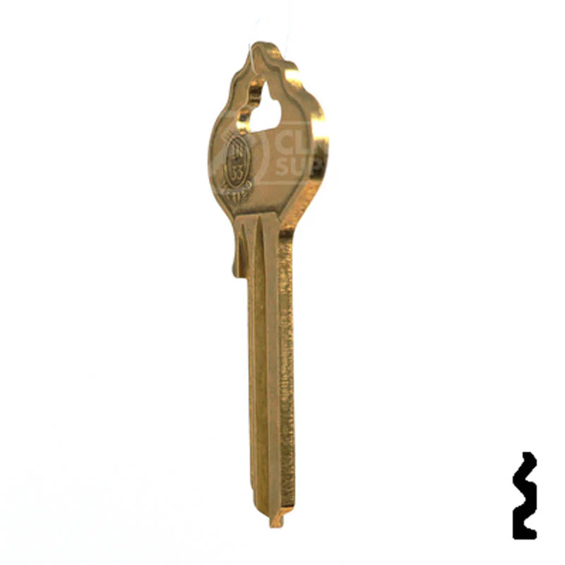 Uncut Key Blank | Independent | IN33, 1054MT - Image 21