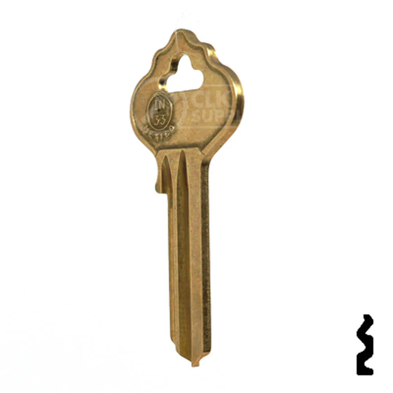 Uncut Key Blank | Independent | IN33, 1054MT - Image 22