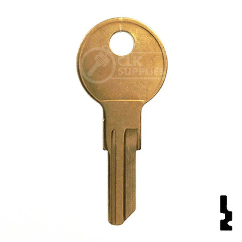 Uncut Key Blank | Jofco, Hudson, Kimball | IN8, L1054B - Image 13