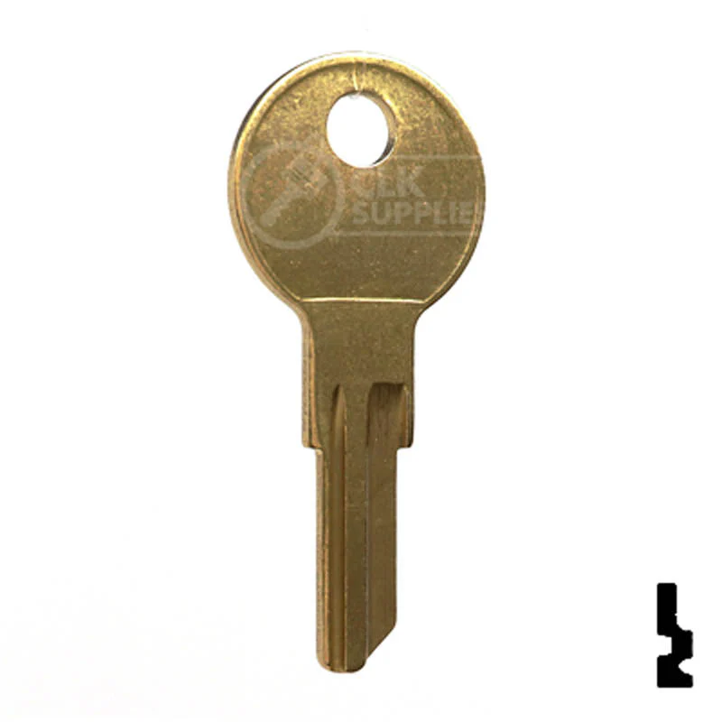 Uncut Key Blank | Jofco, Hudson, Kimball | IN8, L1054B - Image 14