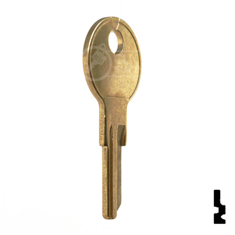 Uncut Key Blank | Jofco, Hudson, Kimball | IN8, L1054B - Image 16