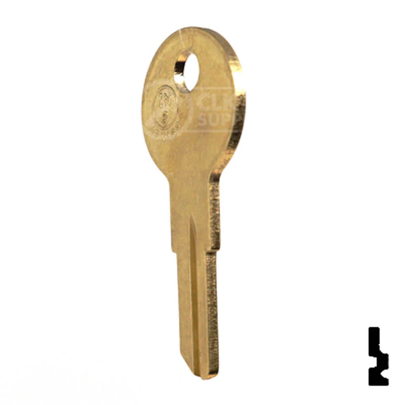 Uncut Key Blank | Jofco, Hudson, Kimball | IN8, L1054B - Image 21