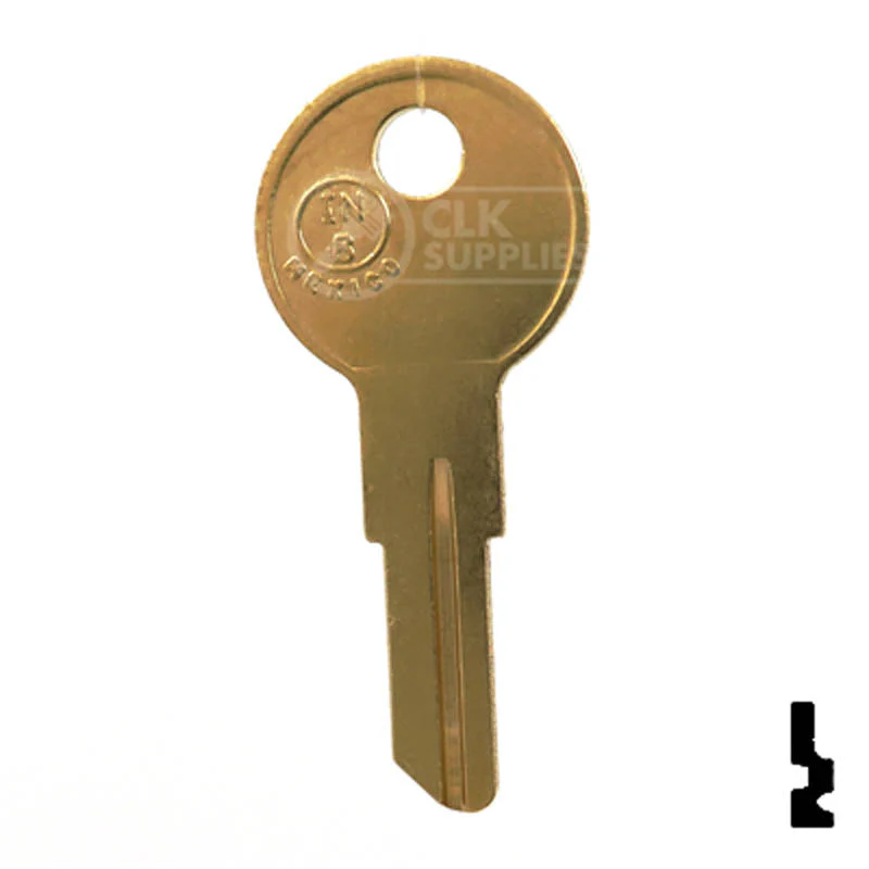 Uncut Key Blank | Jofco, Hudson, Kimball | IN8, L1054B - Image 24
