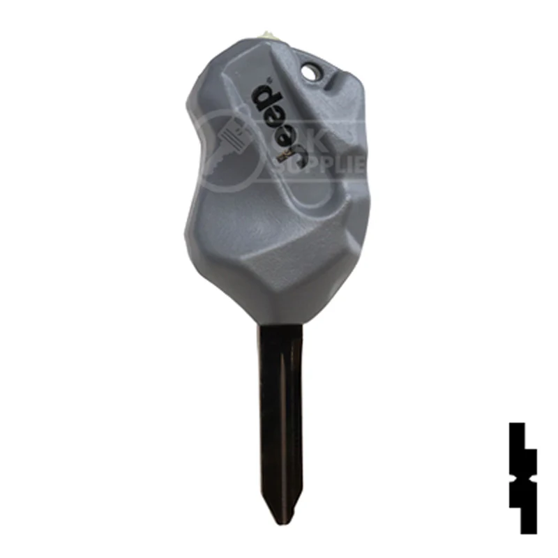 Uncut Transponder Key | Jeep | Y160PT - Image 2