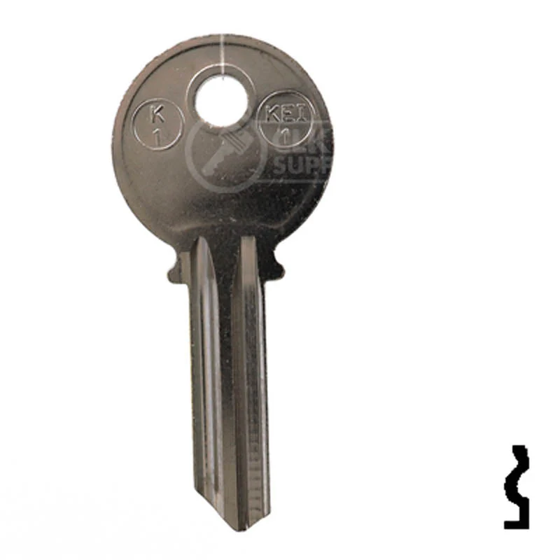 Uncut Key Blank | Keil | K1, 1079 - Image 13