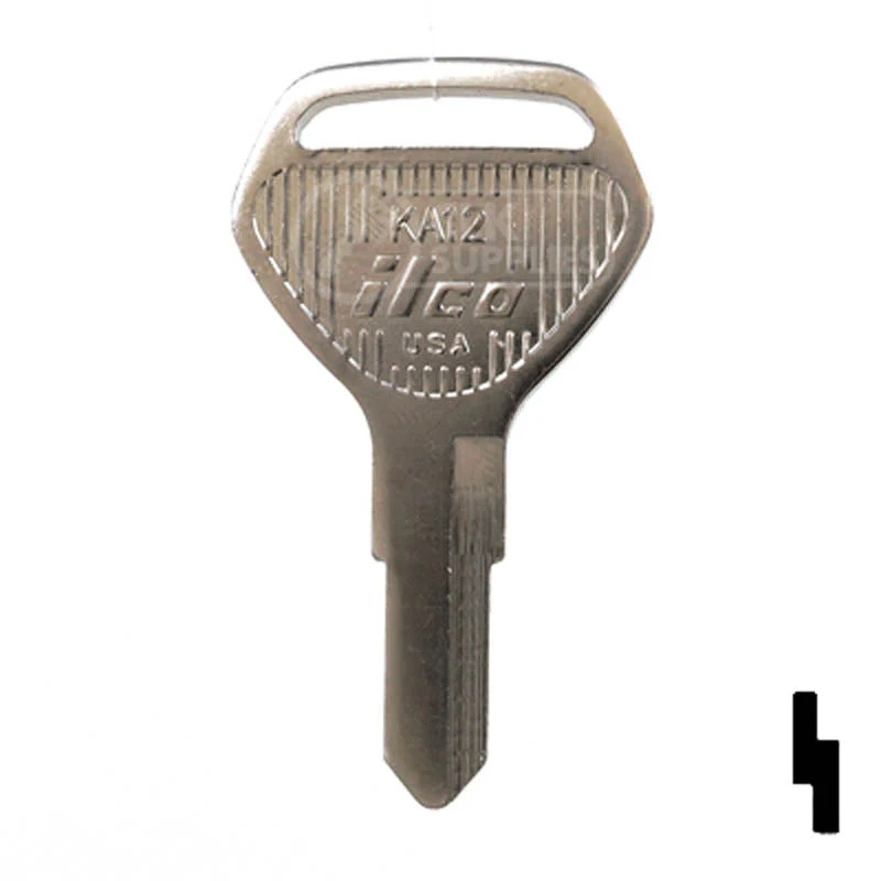 Uncut Key Blank | Kawasaki | KA12