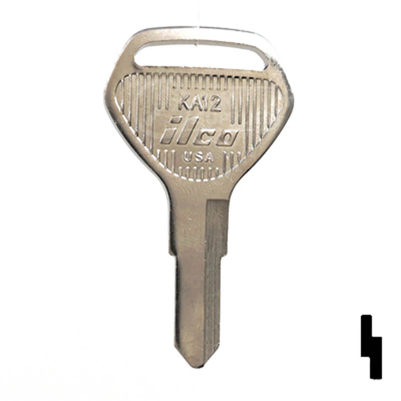 Uncut Key Blank | Kawasaki | KA12 - Image 2
