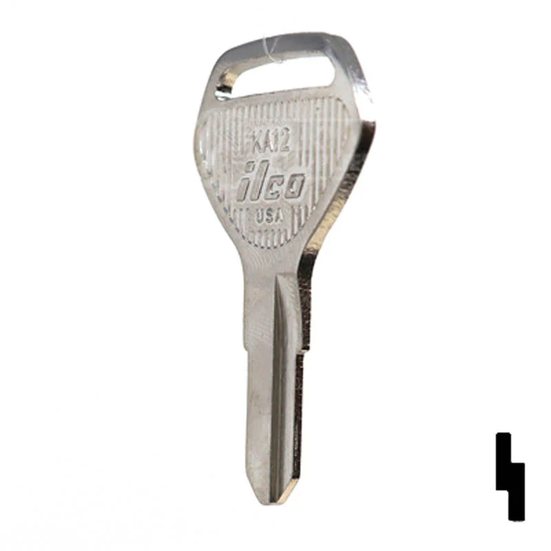 Uncut Key Blank | Kawasaki | KA12 - Image 22