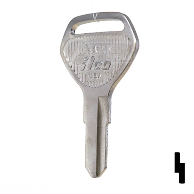 Uncut Key Blank | Kawasaki | KA12 - Image 23