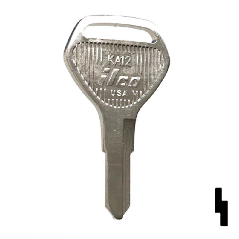 Uncut Key Blank | Kawasaki | KA12 - Image 3