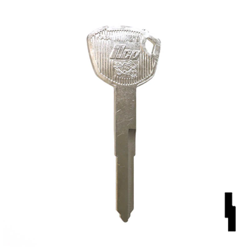 Uncut Key Blank | Kawasaki Motorcycle | KA34, X279 - Image 2