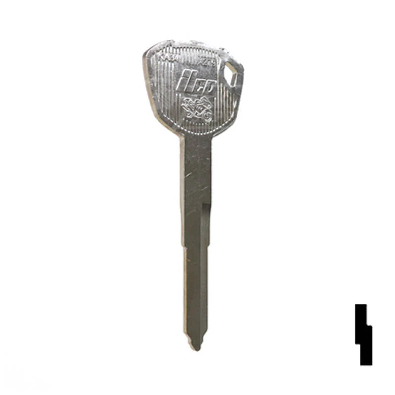 Uncut Key Blank | Kawasaki Motorcycle | KA34, X279 - Image 3